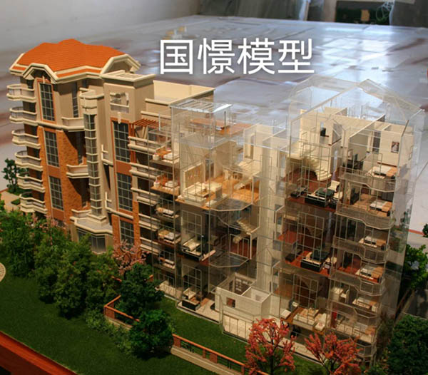 平果县建筑模型